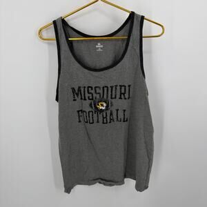 Missouri Tigers Tank Top - Men's Large - Gray - Mizzou